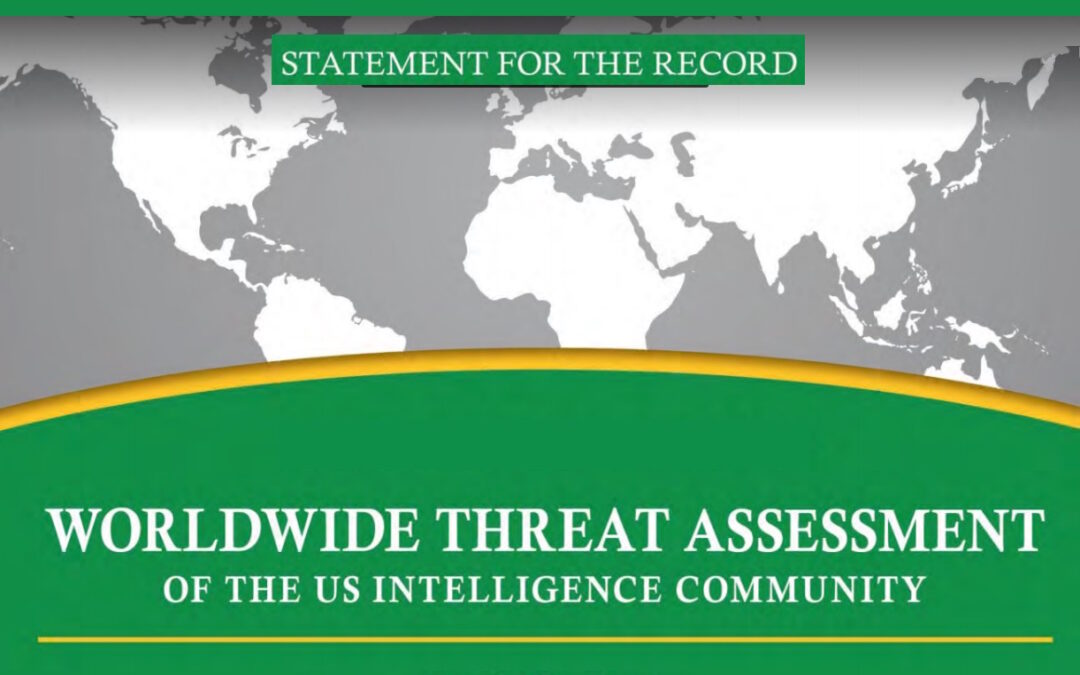2014 Worldwide Threat Assessment of the US Intelligence Community