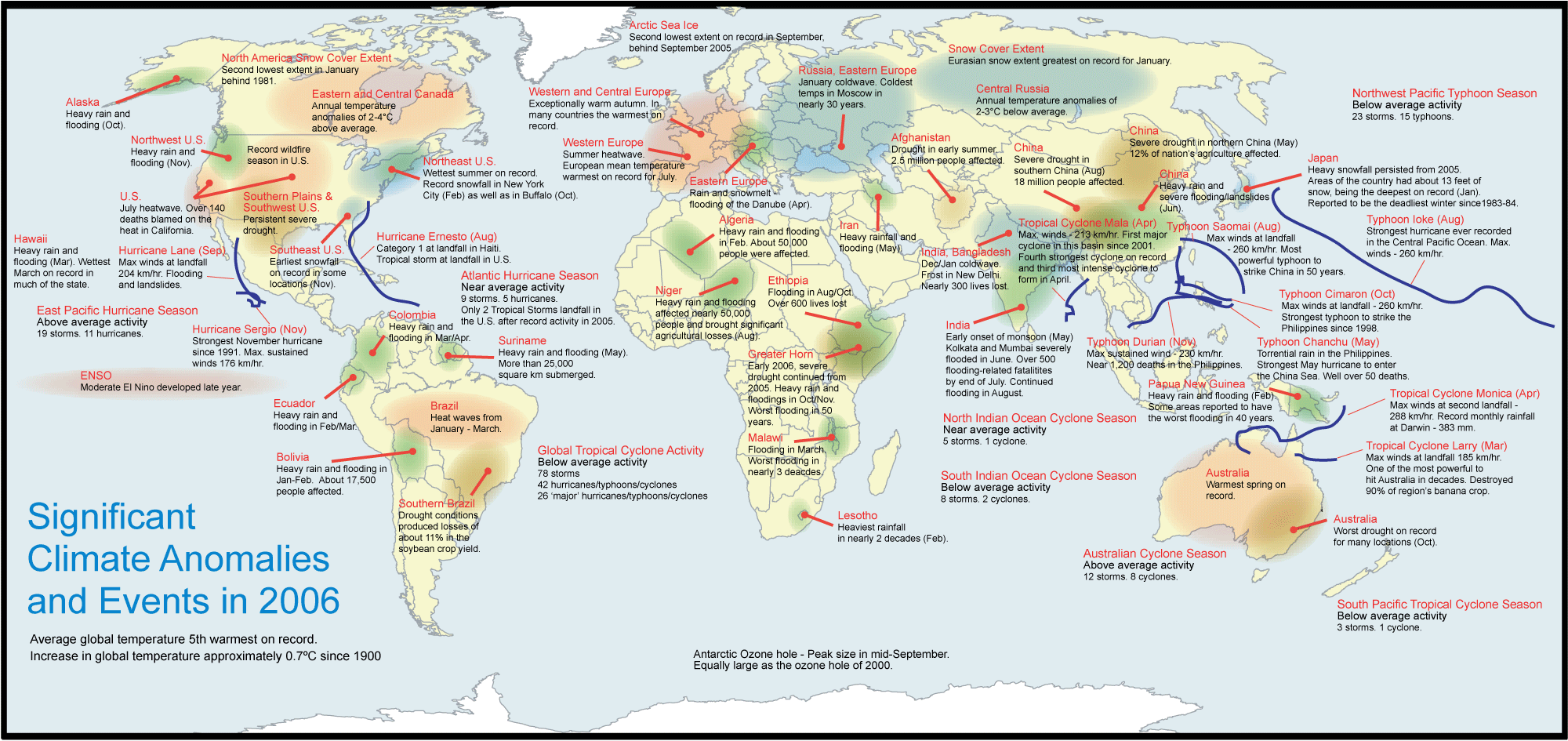 Significant Climate Extremes 2006