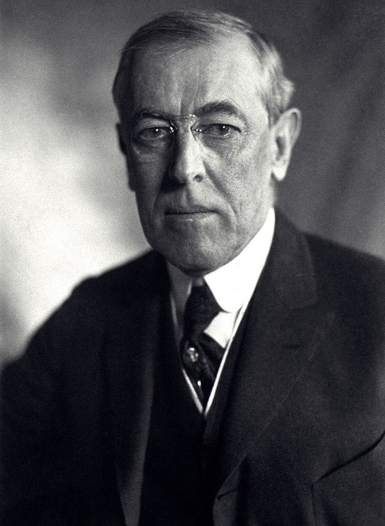 President Thomas Woodrow Wilson